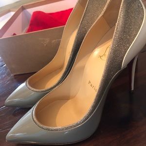 Christian Louboutin  glitz mimi/jazz calf pumps